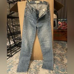 Madewell Classic Blue Denim Jeans
